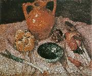 Still life with yellow jug Paula Modersohn-Becker